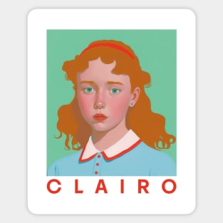 Clairo •• Original Fan Tribute Design Sticker